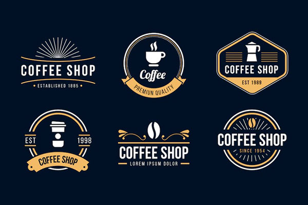 mẫu logo cafe sáng tạo