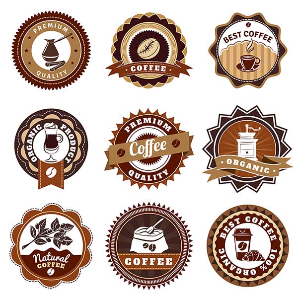 mẫu logo cafe